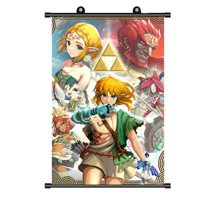 Legend of Zelda Wall Scroll