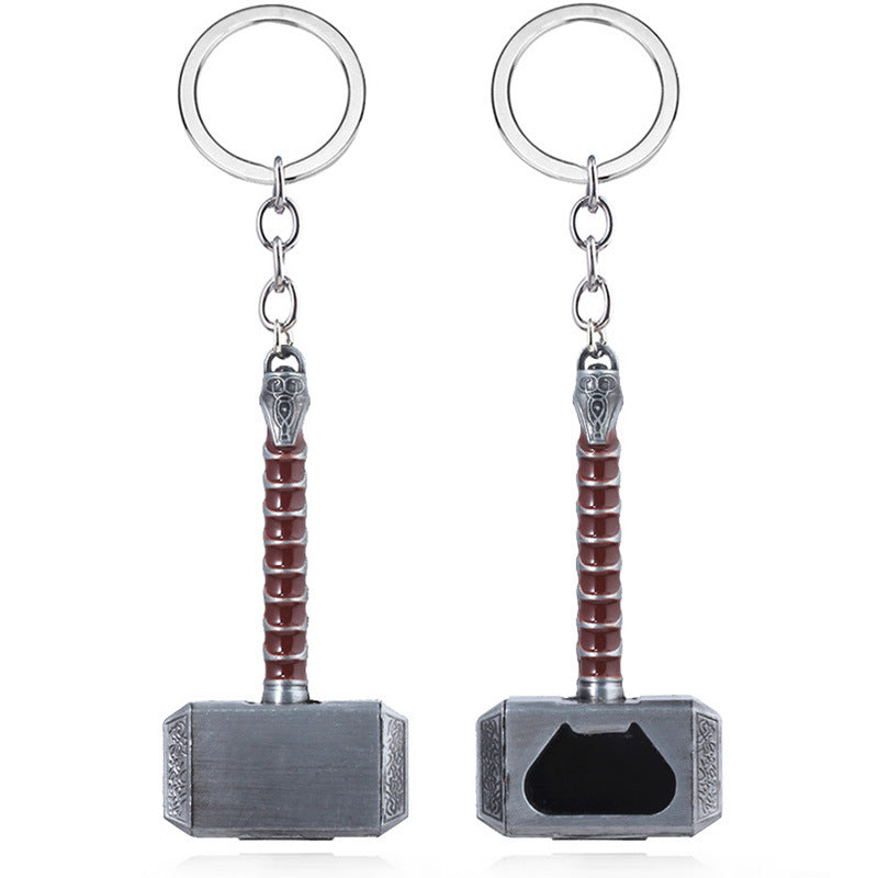 Thor Hammer Keychain  with bottle opener