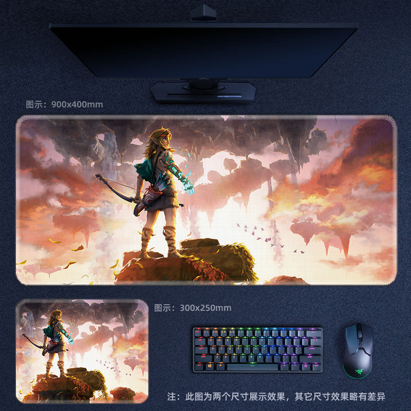 Zelda Large Mouse Pad - 28" x 12"